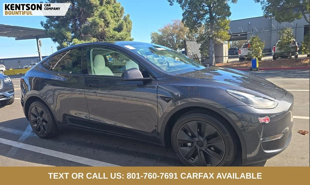Used 2024 Gray Tesla Long Range image 2