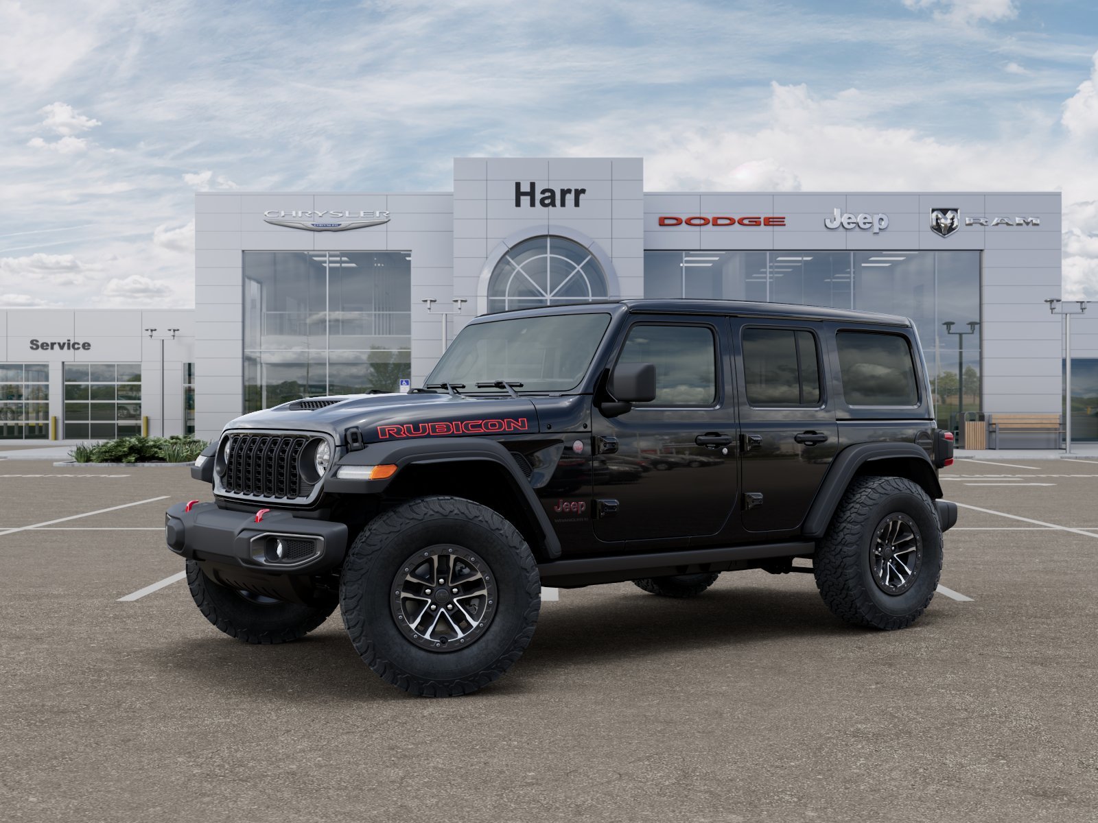 New 2026 Black Clear-Coat Exterior Paint Jeep Rubicon image 37