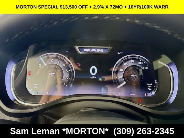 New 2026 Forged Blue Metallic Exterior Paint Ram Big Horn/Lone Star image 12
