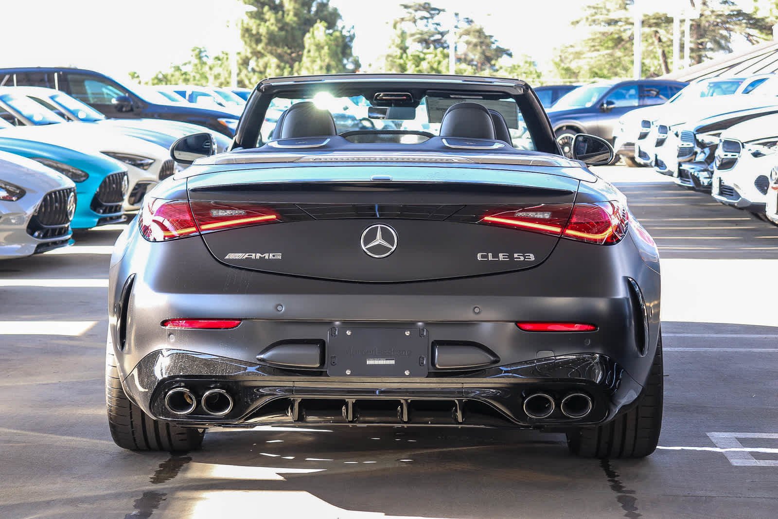 New 2027 MANUFAKTUR exclusive graphite grey magno Mercedes-Benz AMG® CLE 53 image 9