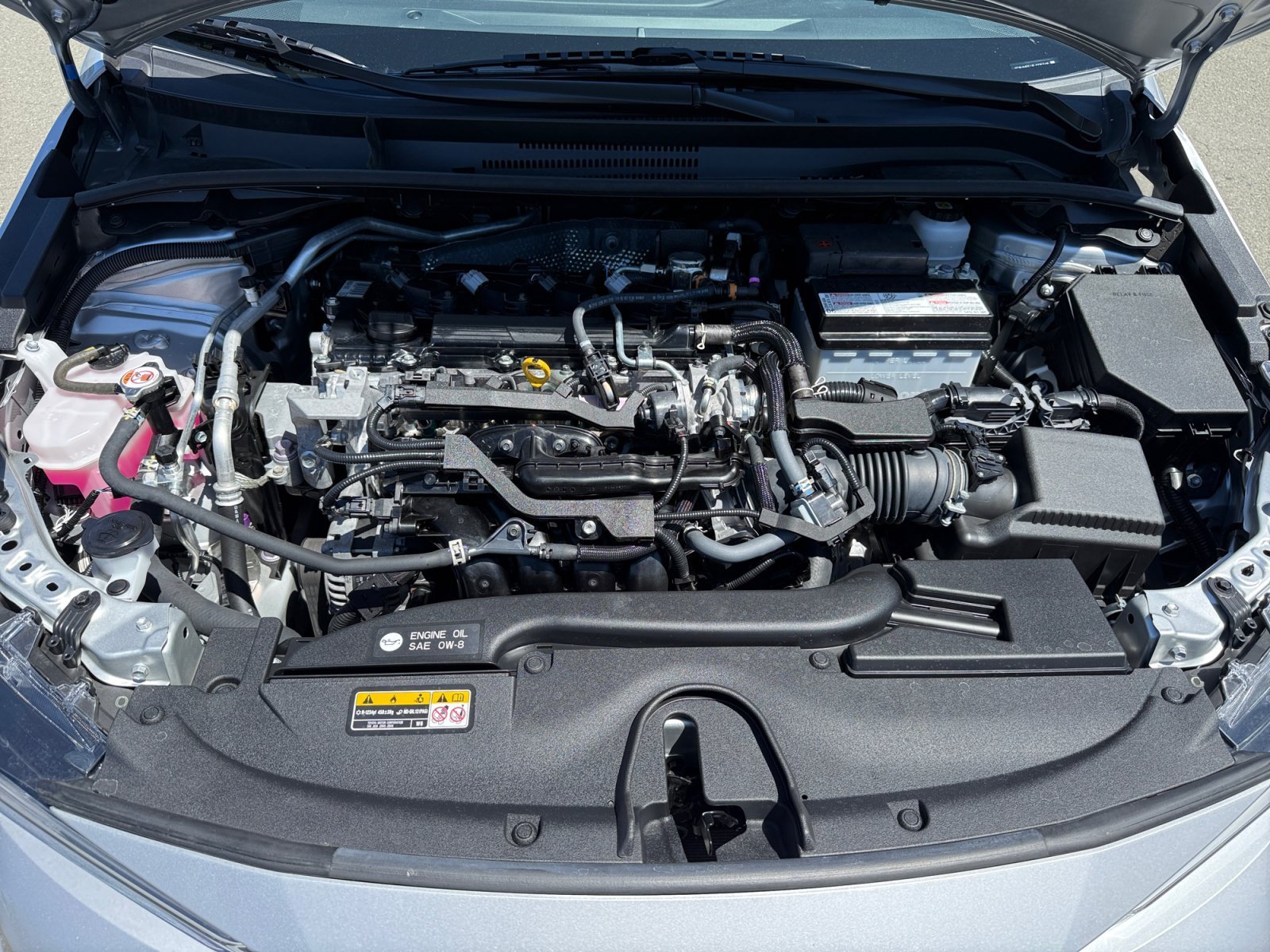 Used 2023 Classic Silver Metallic Toyota LE image 20
