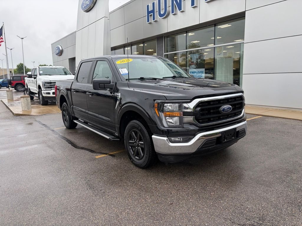 Certified Used 2023 Agate Black Metallic Ford XLT image 9