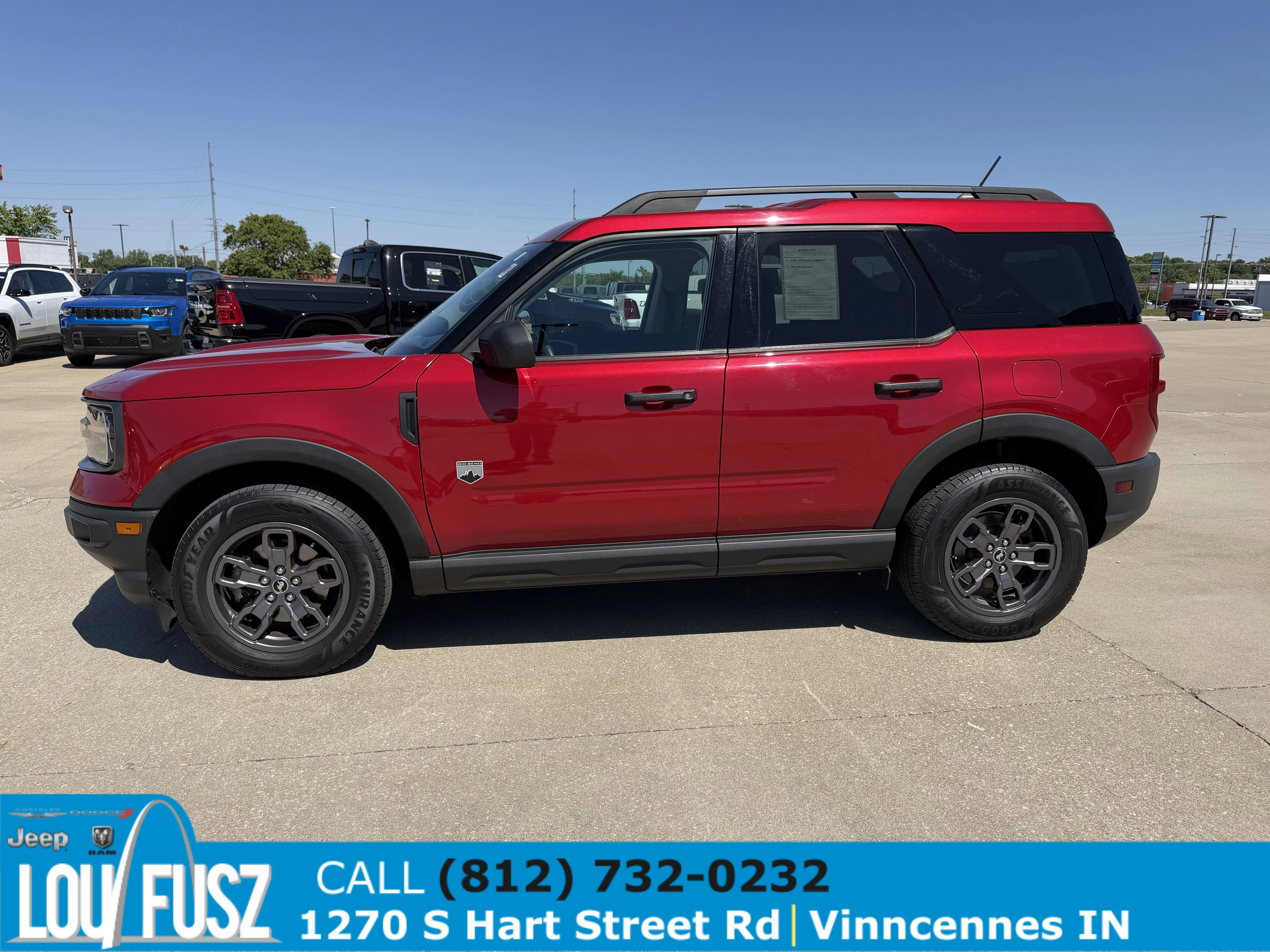 Used 2021 Red Ford Big Bend image 5