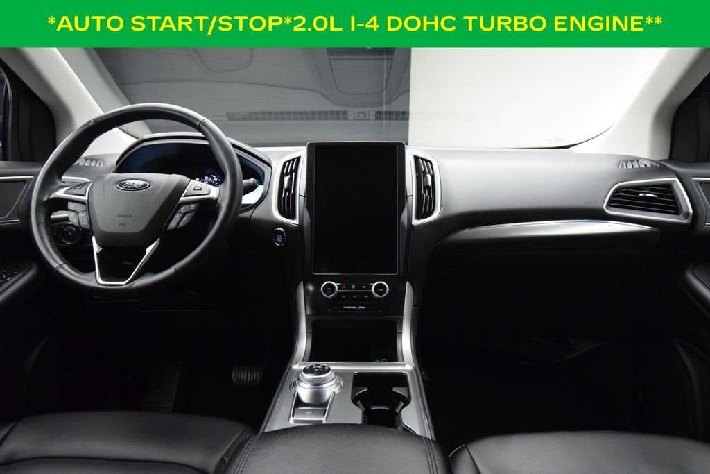 Used 2022 Blue Metallic Ford SEL image 4