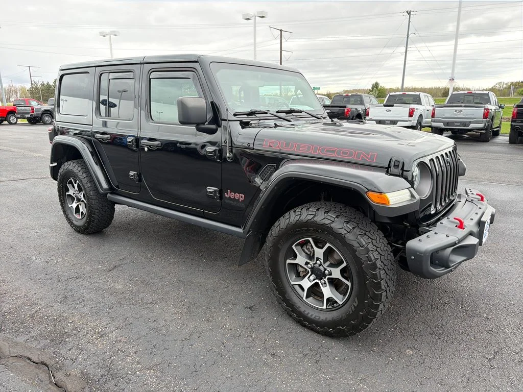 Used 2021 Black Jeep Unlimited Rubicon image 7