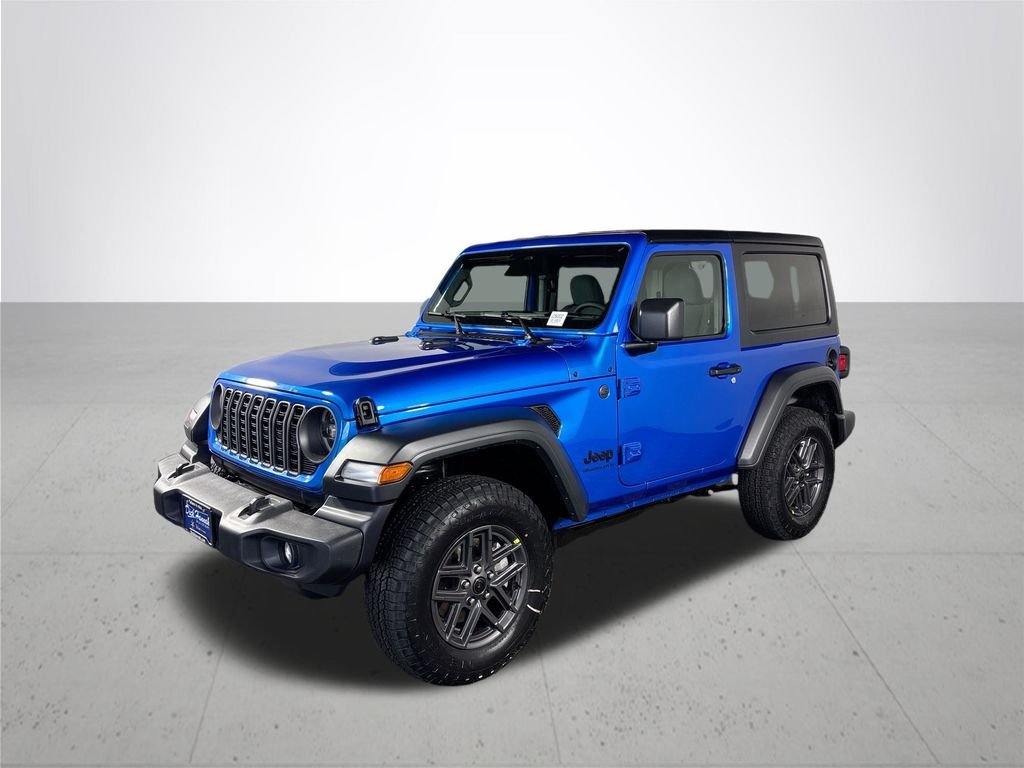 New 2026 Hydro Blue Pearl-Coat Exterior Paint Jeep Sport S image 2
