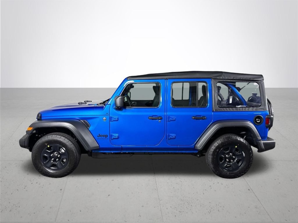 New 2026 Hydro Blue Pearl-Coat Exterior Paint Jeep Sport S image 9