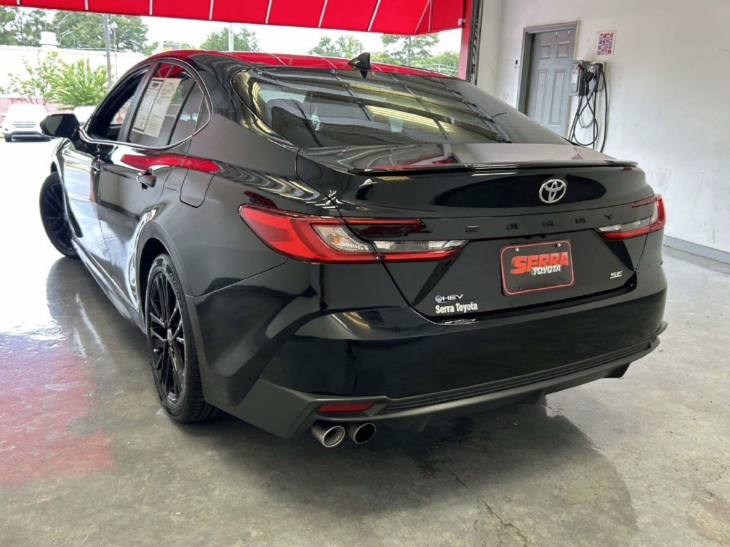 Certified Used 2025 Black Toyota SE image 5