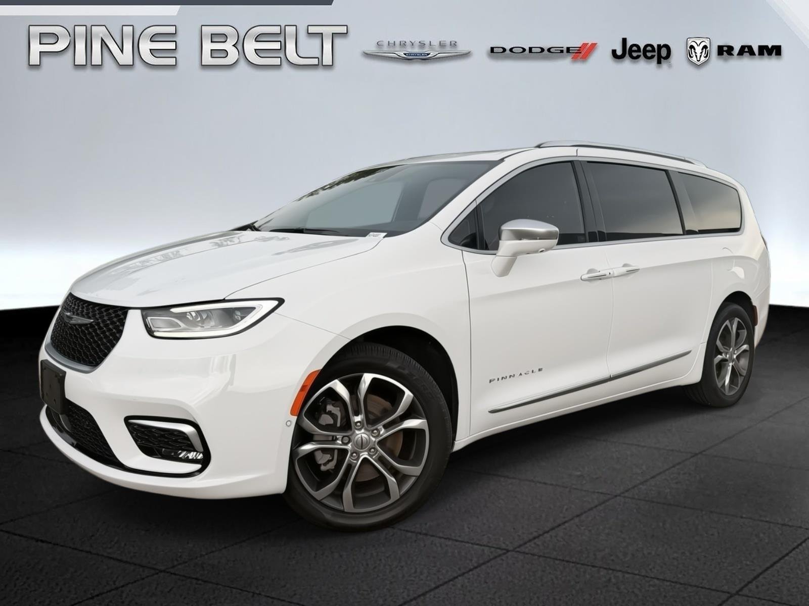 Used 2024 Bright White Clearcoat Chrysler Pinnacle image 1