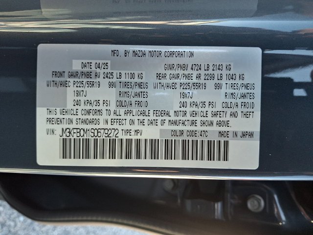 Used 2025 Gray Mazda 2.5 S Carbon Edition image 26