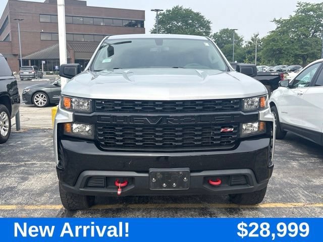 Used 2020 SILVER ICE METALLIC Chevrolet Custom Trail Boss image 1
