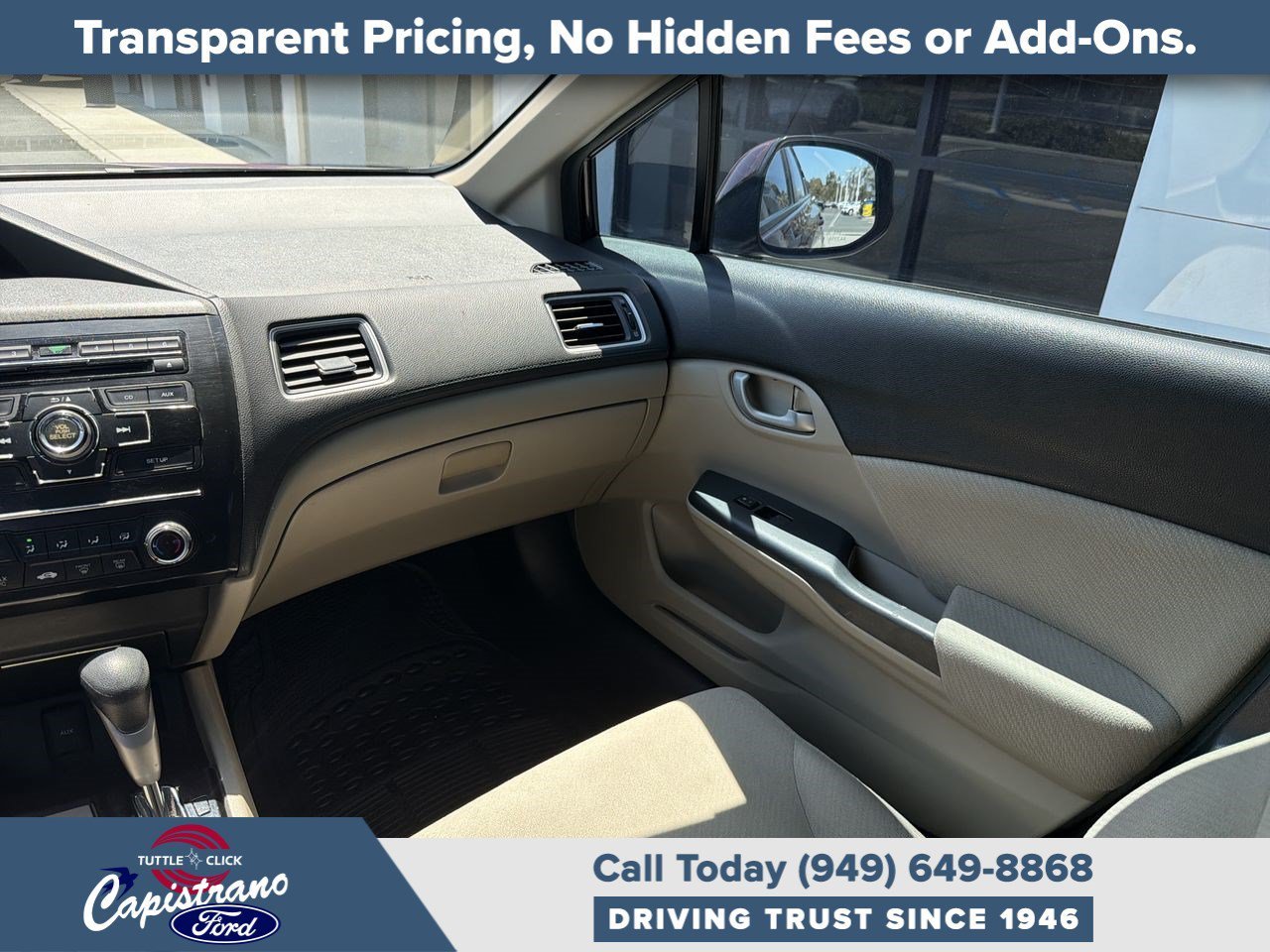 Used 2013 Red Honda LX image 3