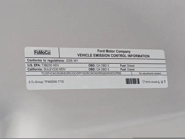 New 2026 Agate Black Metallic Ford F-250® XL image 60