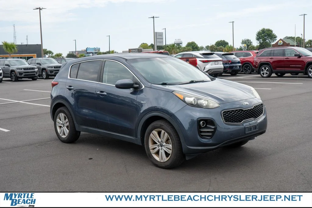 Used 2019 Pacific Blue Kia LX image 8