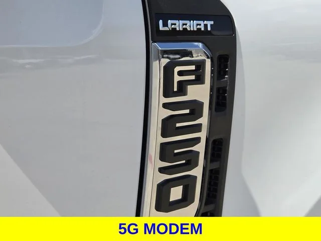 New 2027 Star White Metallic Tri-Coat Ford F-250® Lariat® image 13