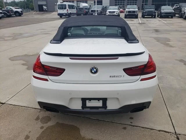 Used 2015 White BMW 650i image 5