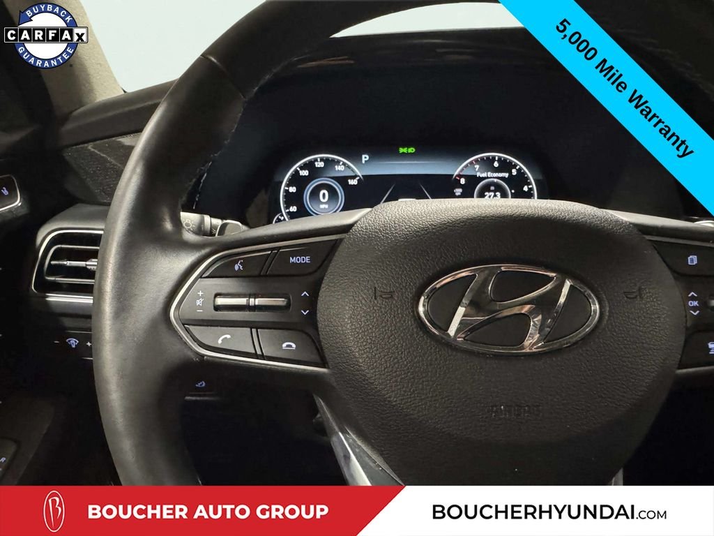 Certified Used 2021 Sierra Burgundy Hyundai Limited image 14