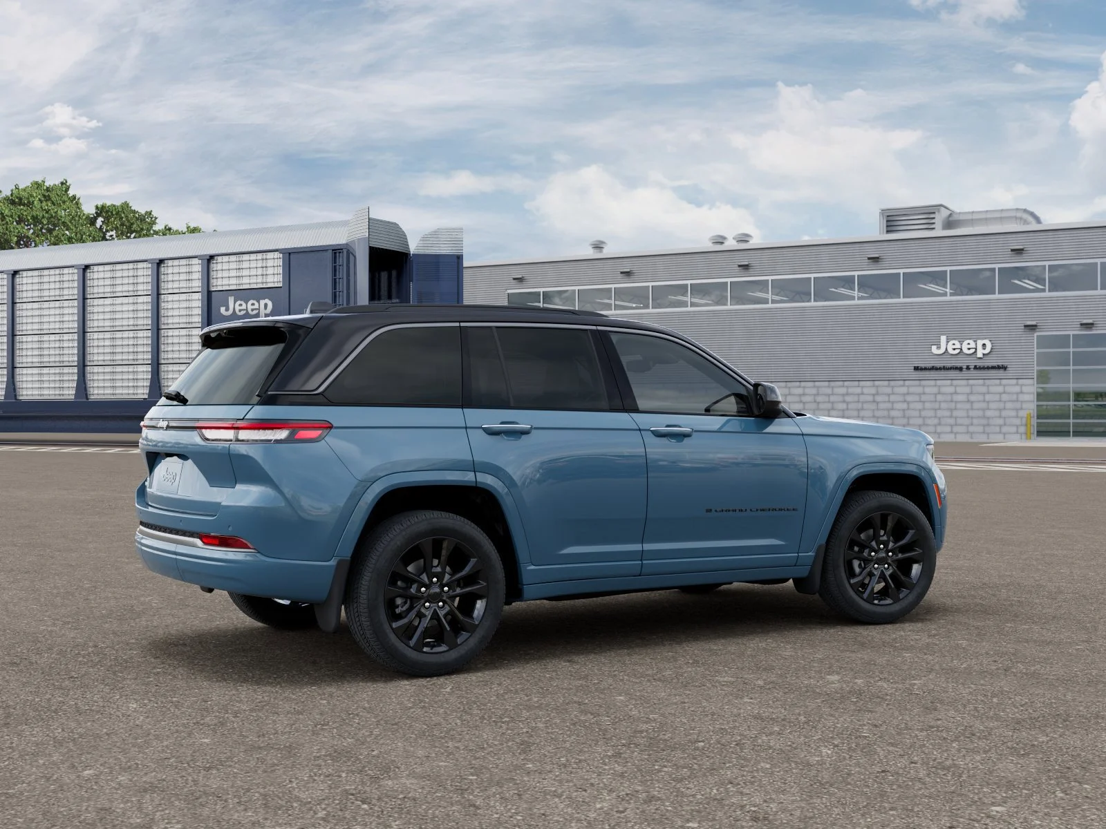 New 2026 Steel Blue Jeep Limited Reserve image 4