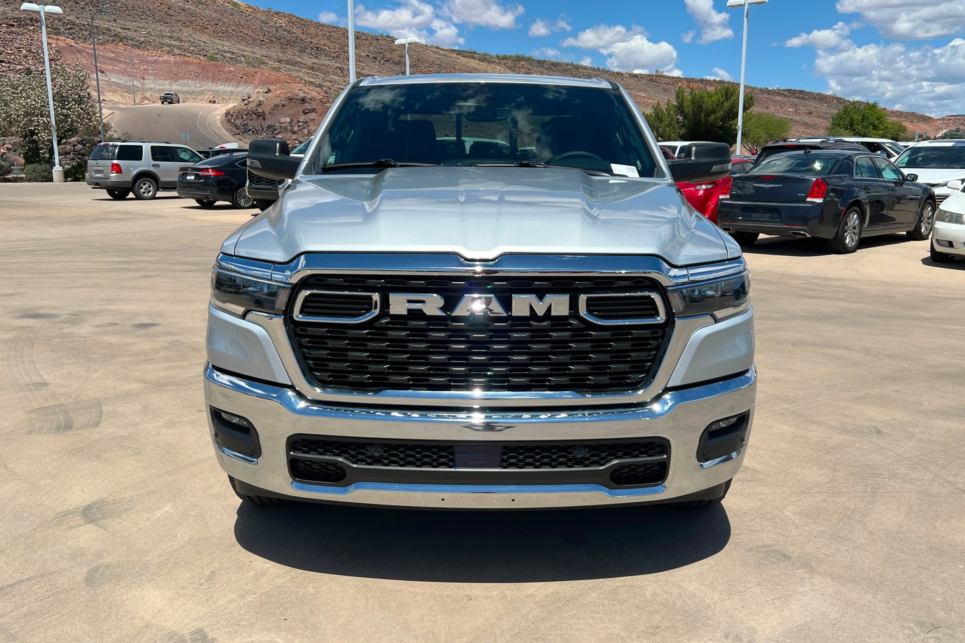 New 2026 Silver Zynith Exterior Paint RAM Big Horn image 9