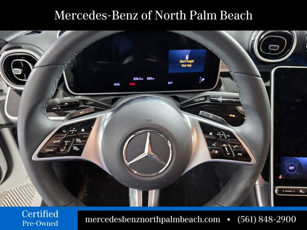 Used 2025 White Mercedes-Benz C 300 image 14