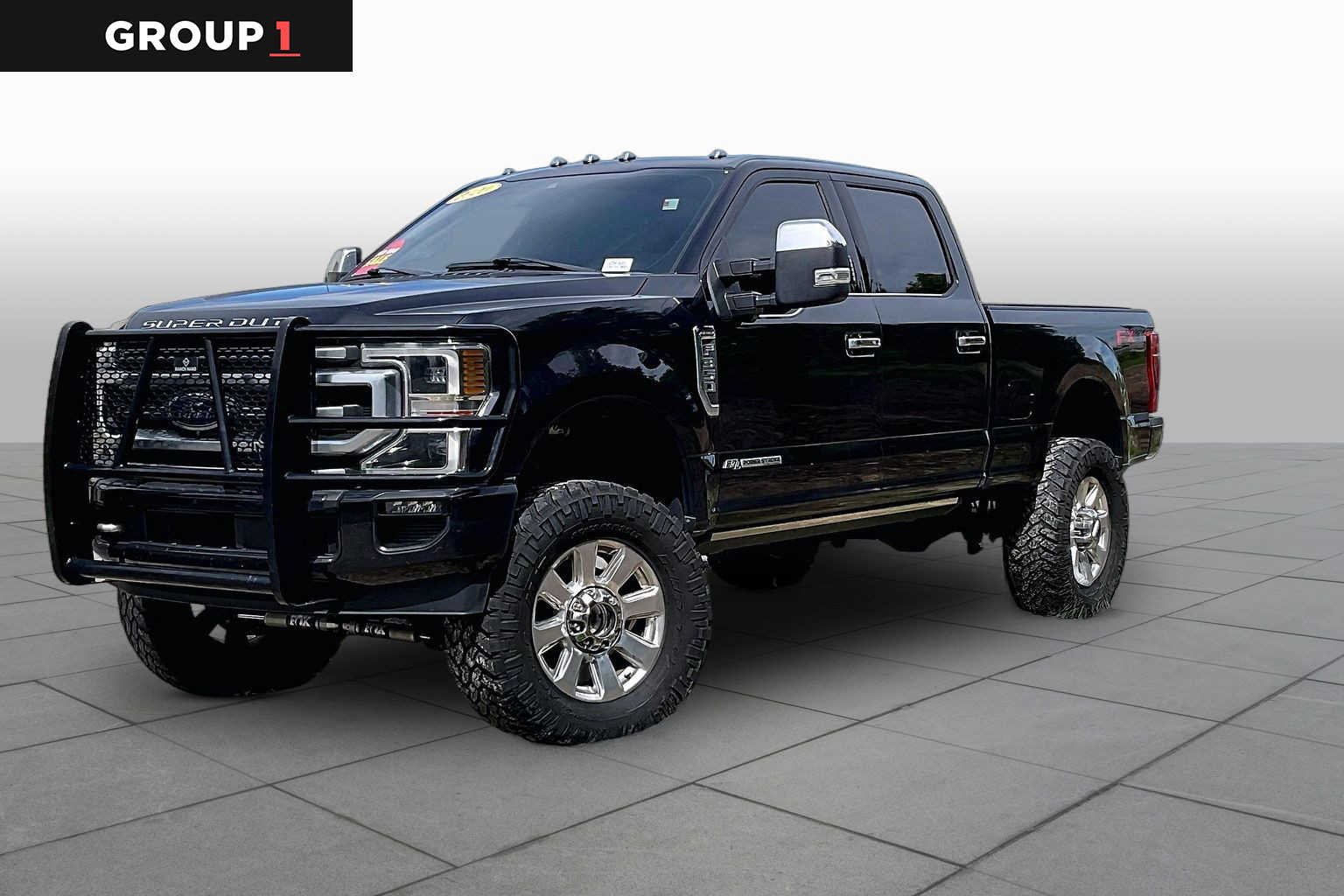 Pre-Owned 2020 Ford Super Duty F-350 SRW Pickup Platinum