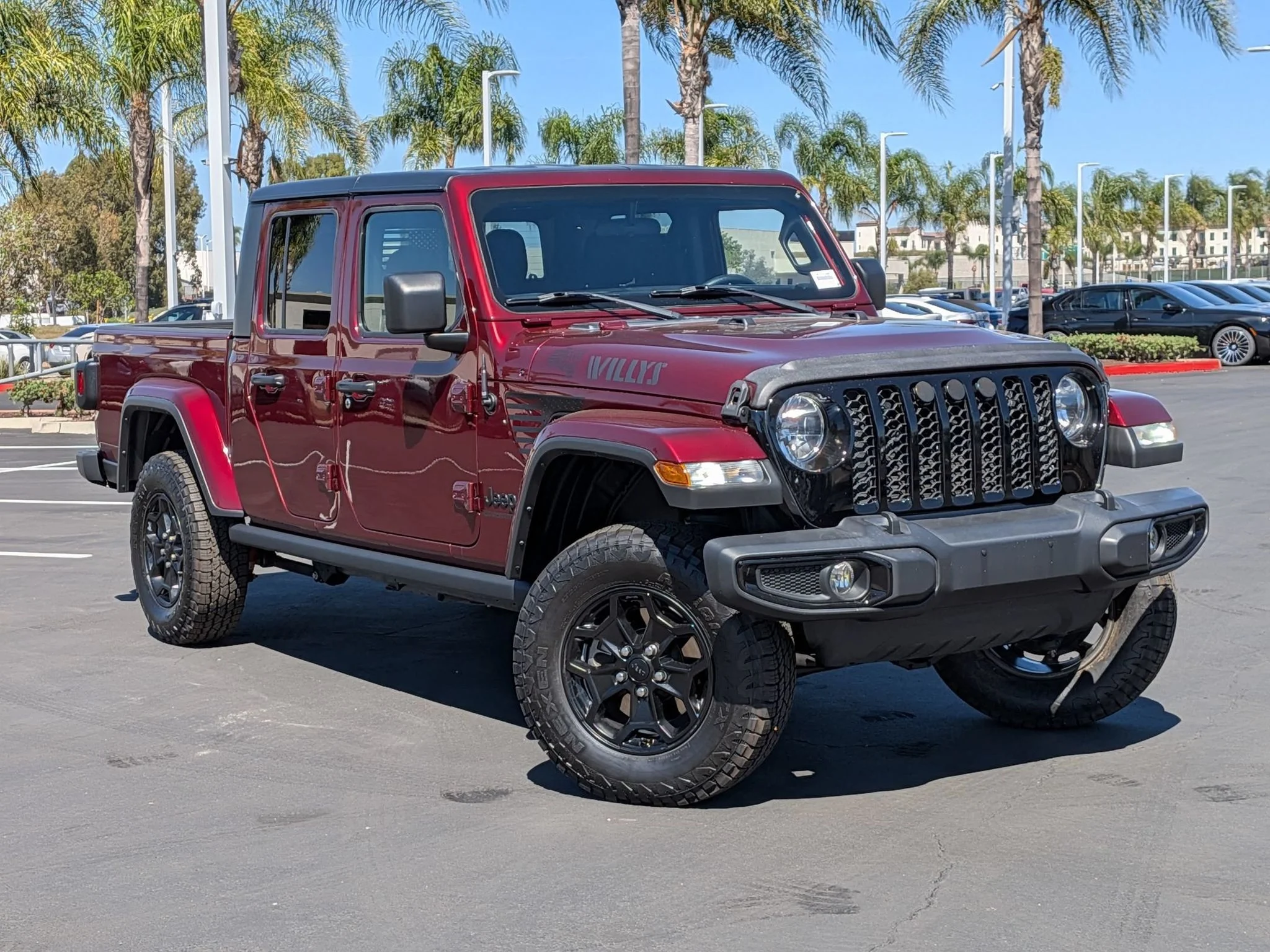Used 2021 Snazzberry Pearlcoat Jeep Willys Sport image 1