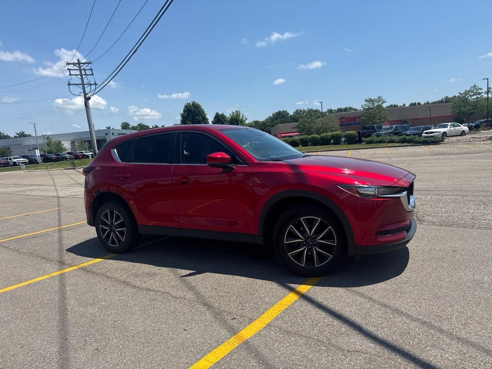 Used 2018 Soul Red Crystal Metallic Mazda Touring image 22
