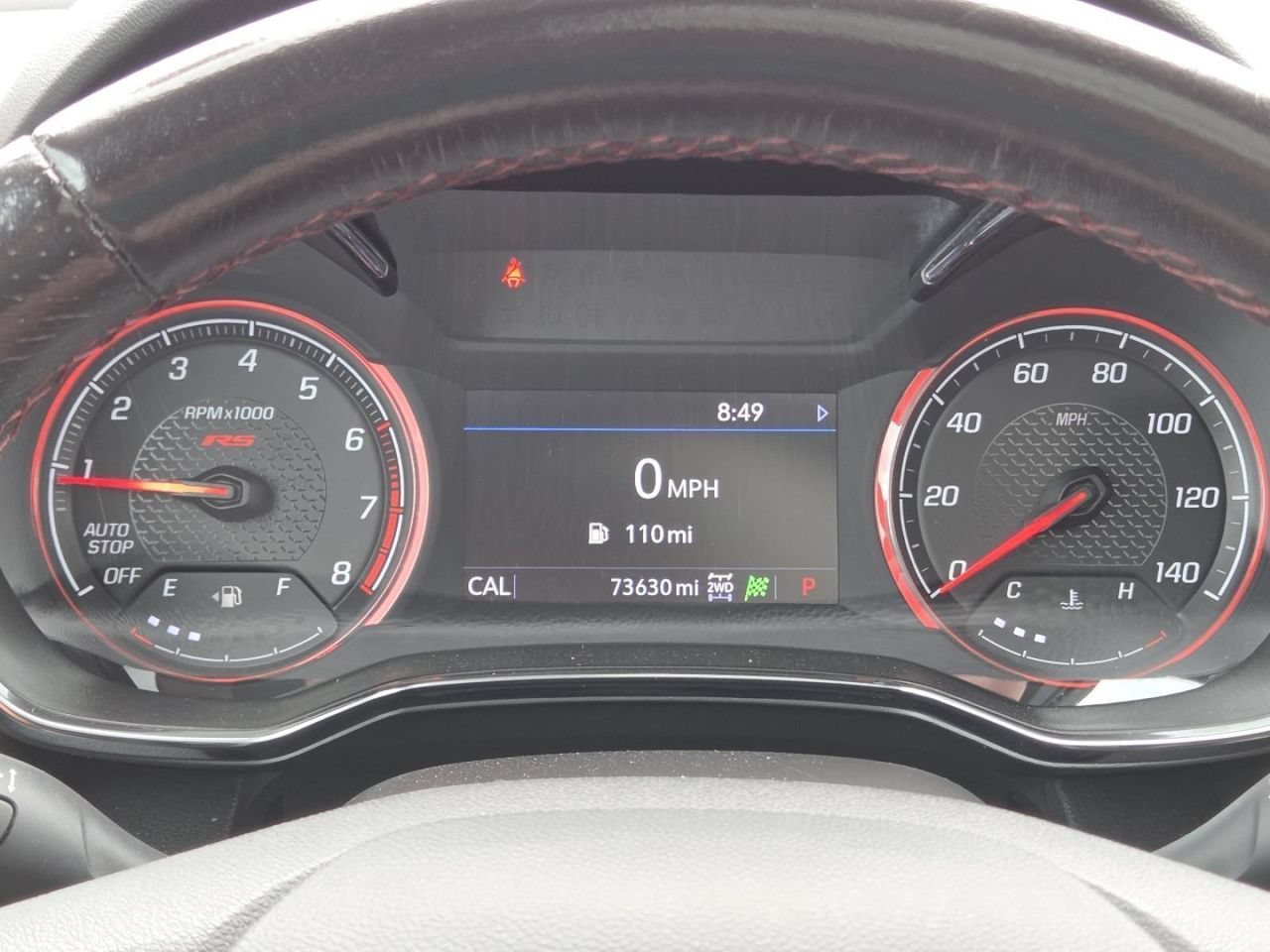 Used 2021 SCARLET RED METALLIC Chevrolet RS image 32