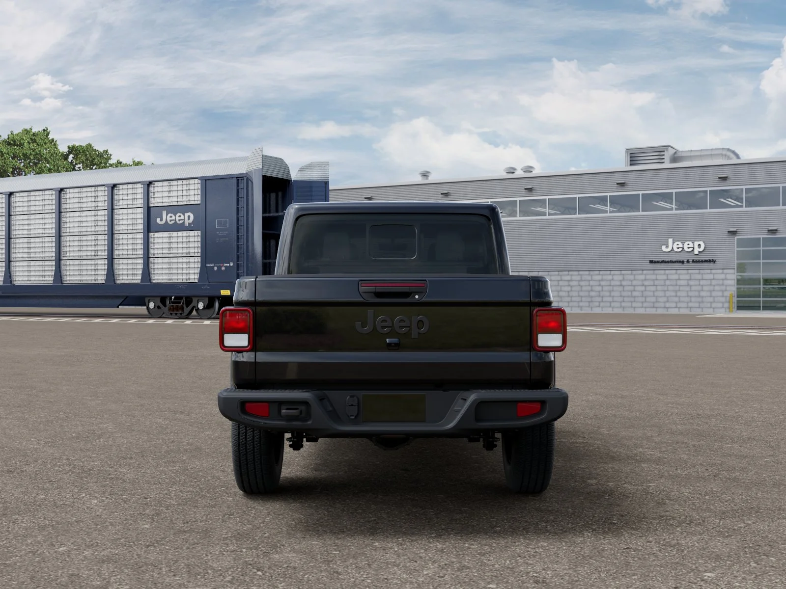 New 2026 Black Clear-Coat Exterior Paint Jeep  image 10