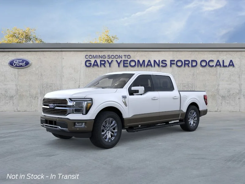 New 2026 Star White Metallic Tri-Coat Ford King Ranch® image 1