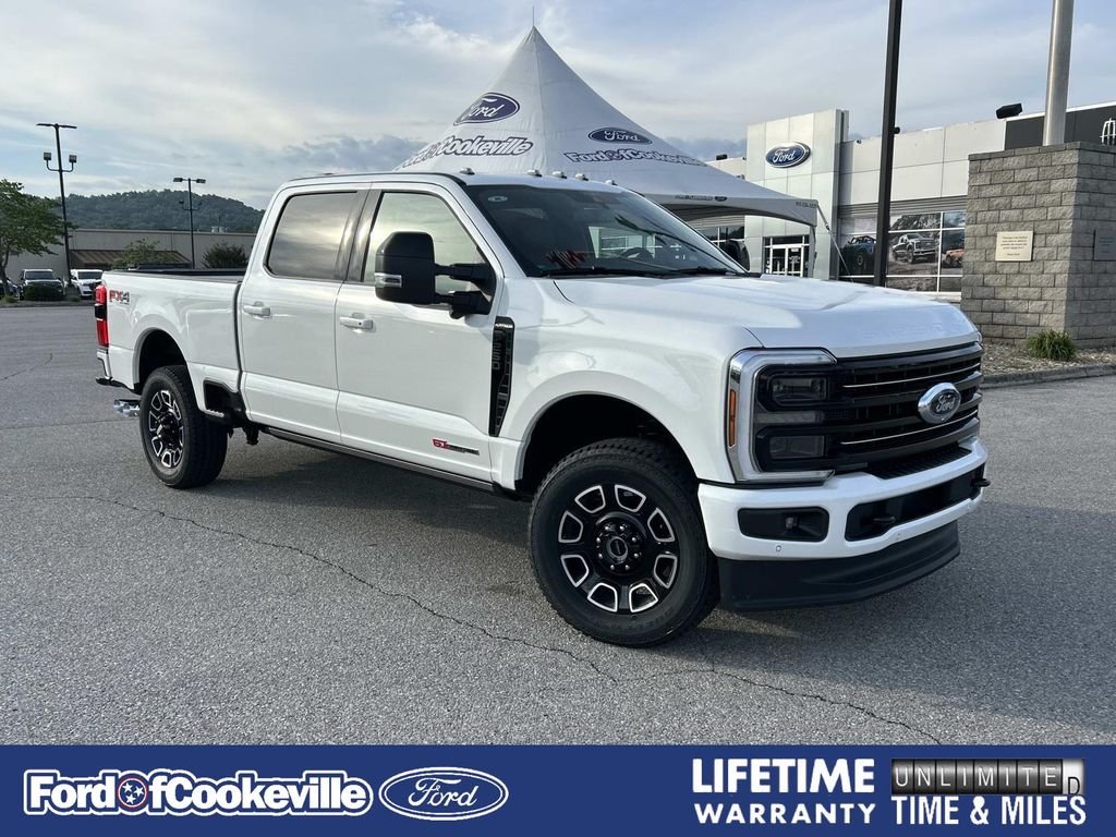 New 2026 Star White Metallic Tri-Coat Ford F-250® Platinum® image 1