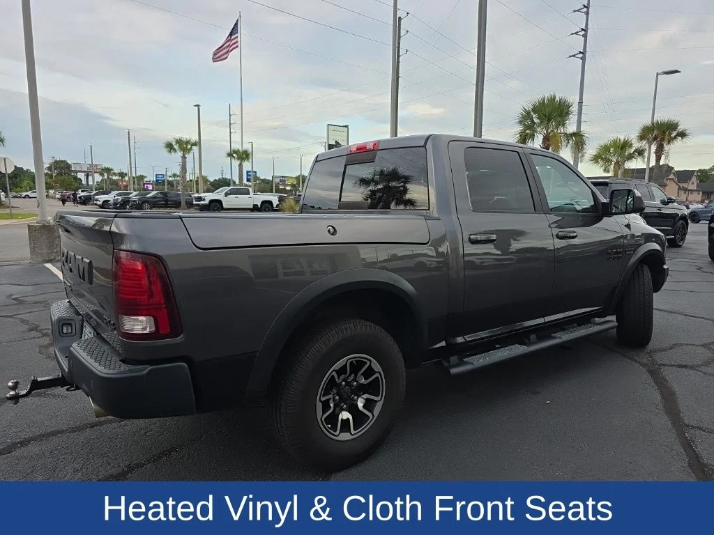 Used 2017 Granite Crystal Clearcoat Metallic Ram Rebel image 3