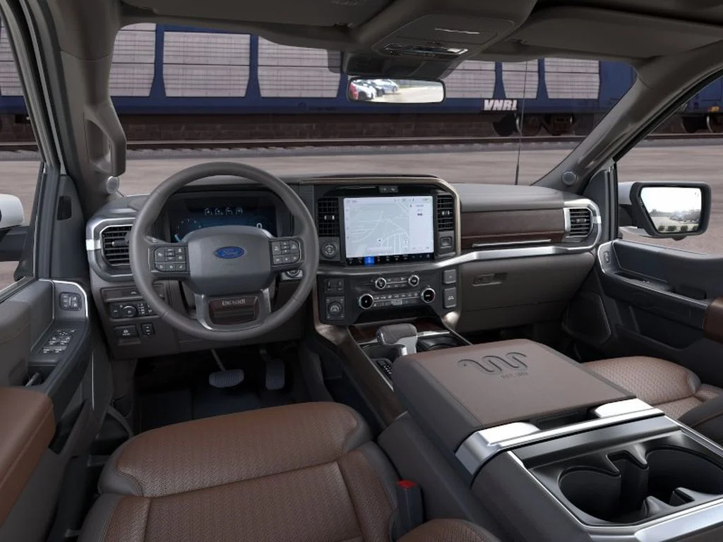 New 2026 Star White Metallic Tri-Coat Ford King Ranch image 9