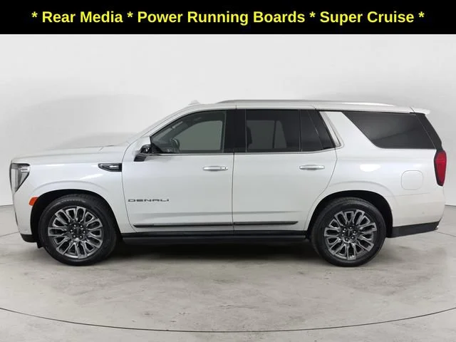 Used 2024 White Frost Tricoat GMC Denali Ultimate image 8