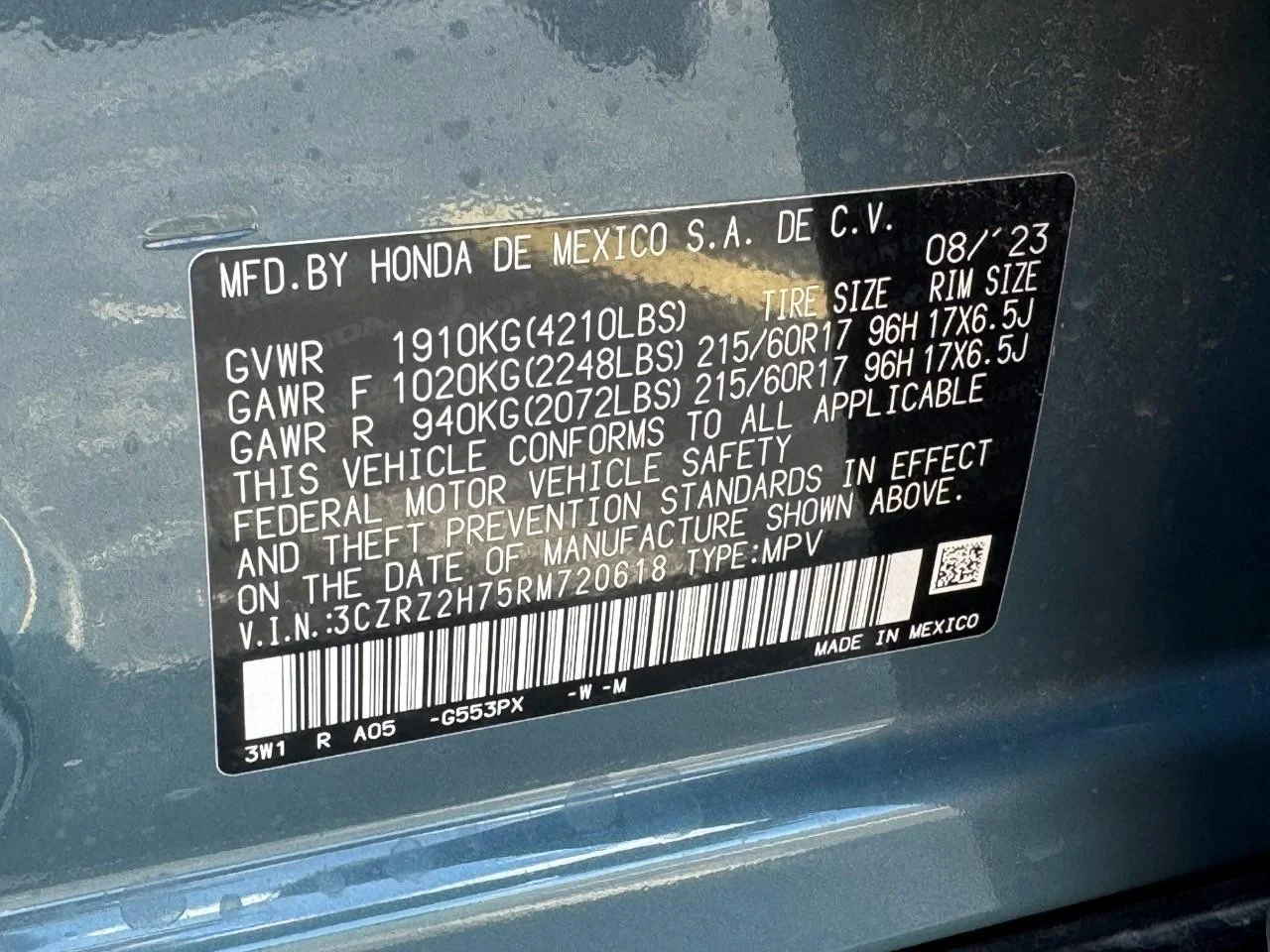 Certified Used 2024 Nordic Forest Pearl Honda 5DR AWD EX-L image 24
