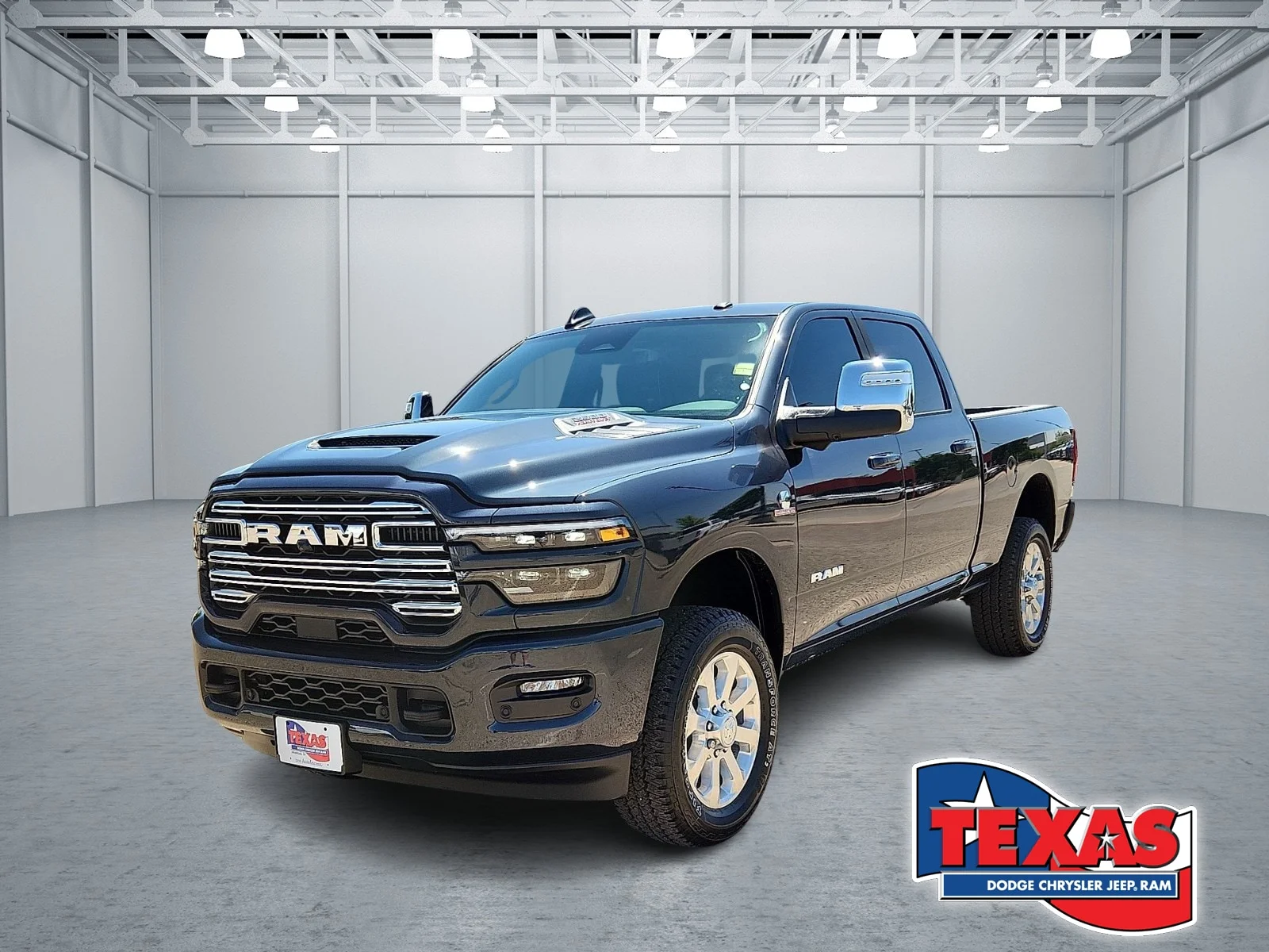 New 2026 Forged Blue Ram LARAMIE CREW CAB 4X4 6