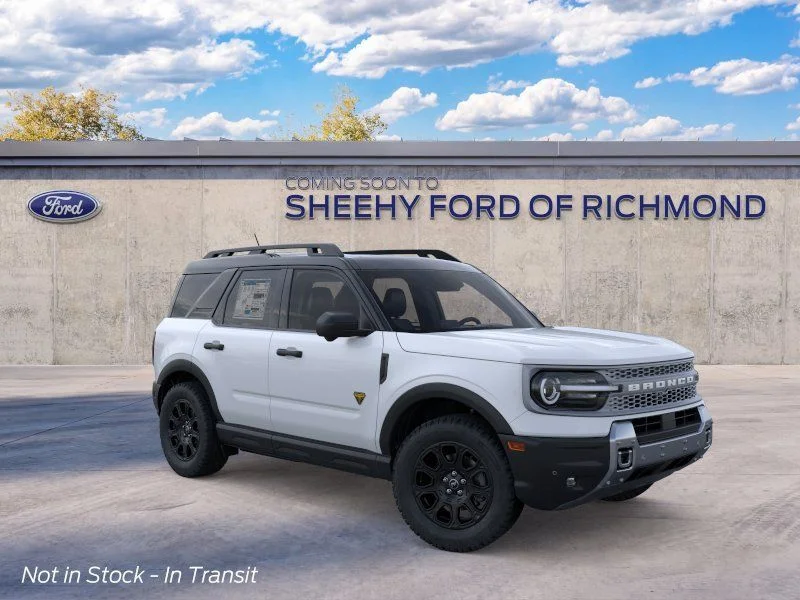 New 2026 Space White Metallic Ford Badlands image 1