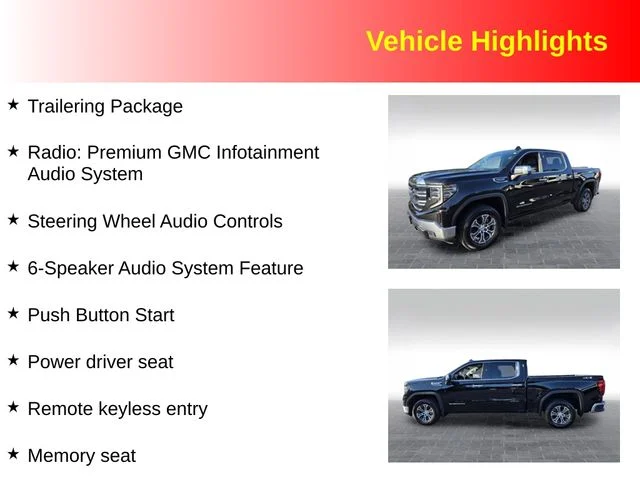 Used 2025 Black GMC SLT image 3