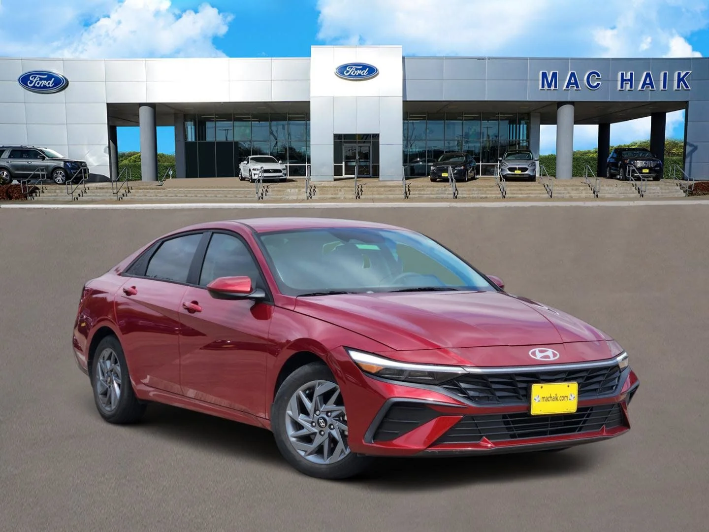 Used 2024 Red Hyundai SEL image 1