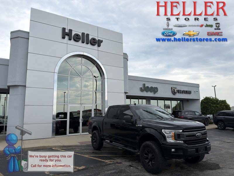 Used 2018 Shadow Black Ford XLT image 1
