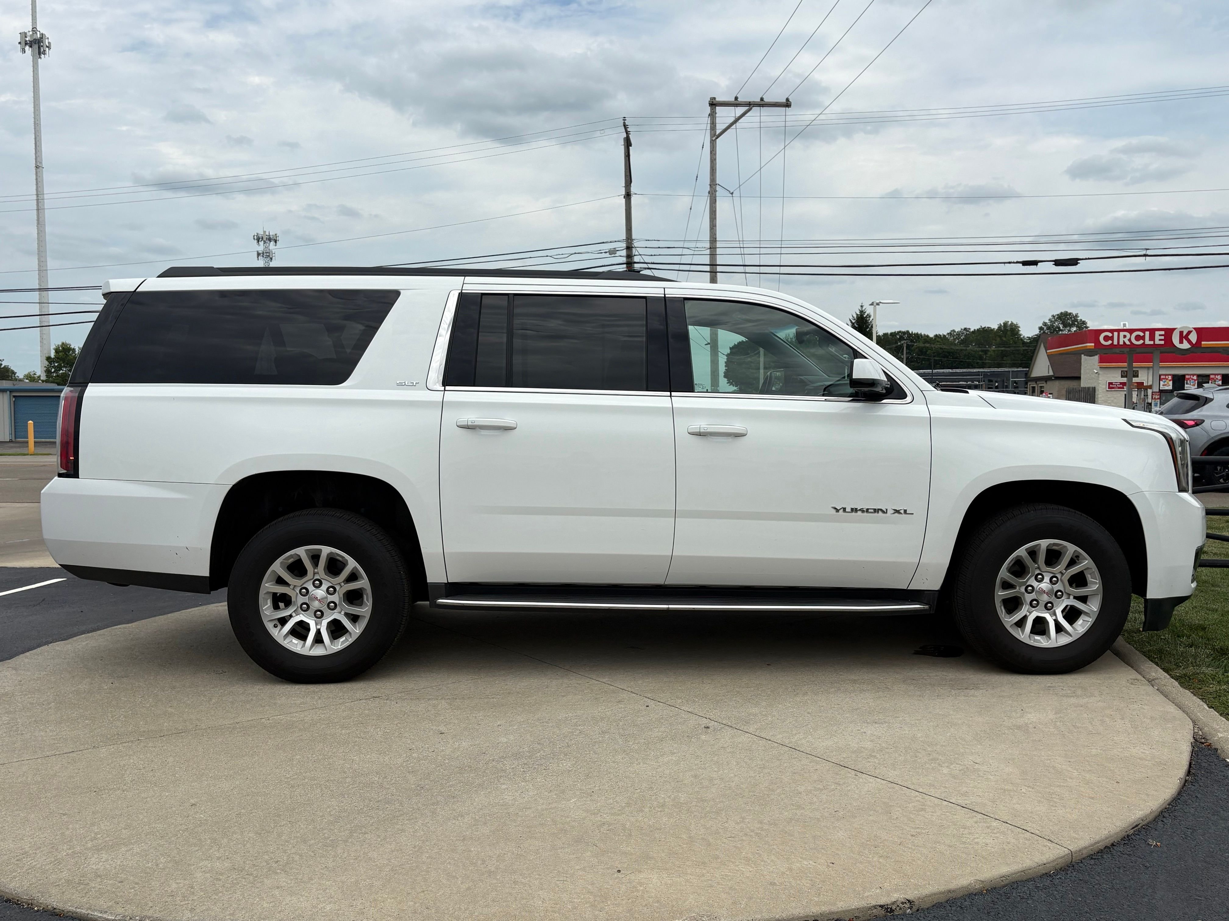 Used 2018 Summit White GMC SLT image 8