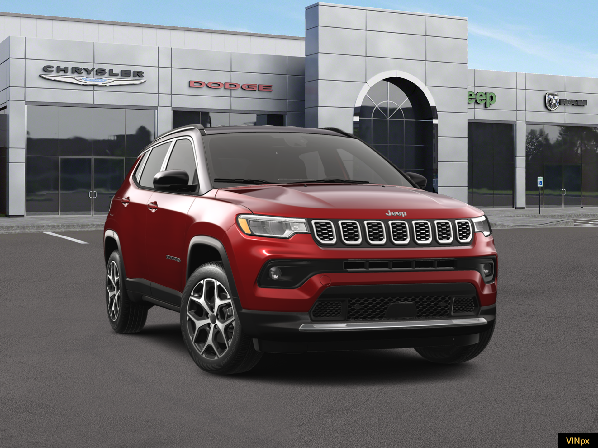 New 2026 Red Hot Pearlcoat Jeep Limited image 16