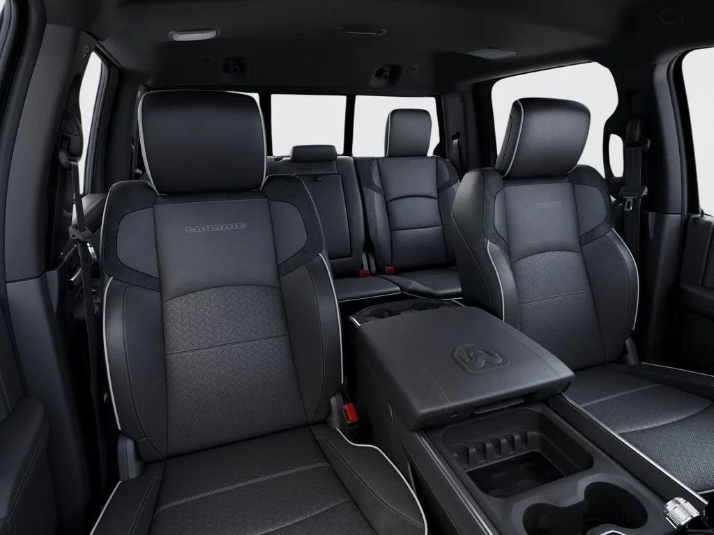 New 2026 Ceramic Gray Clear-Coat Exterior Paint RAM Laramie image 14