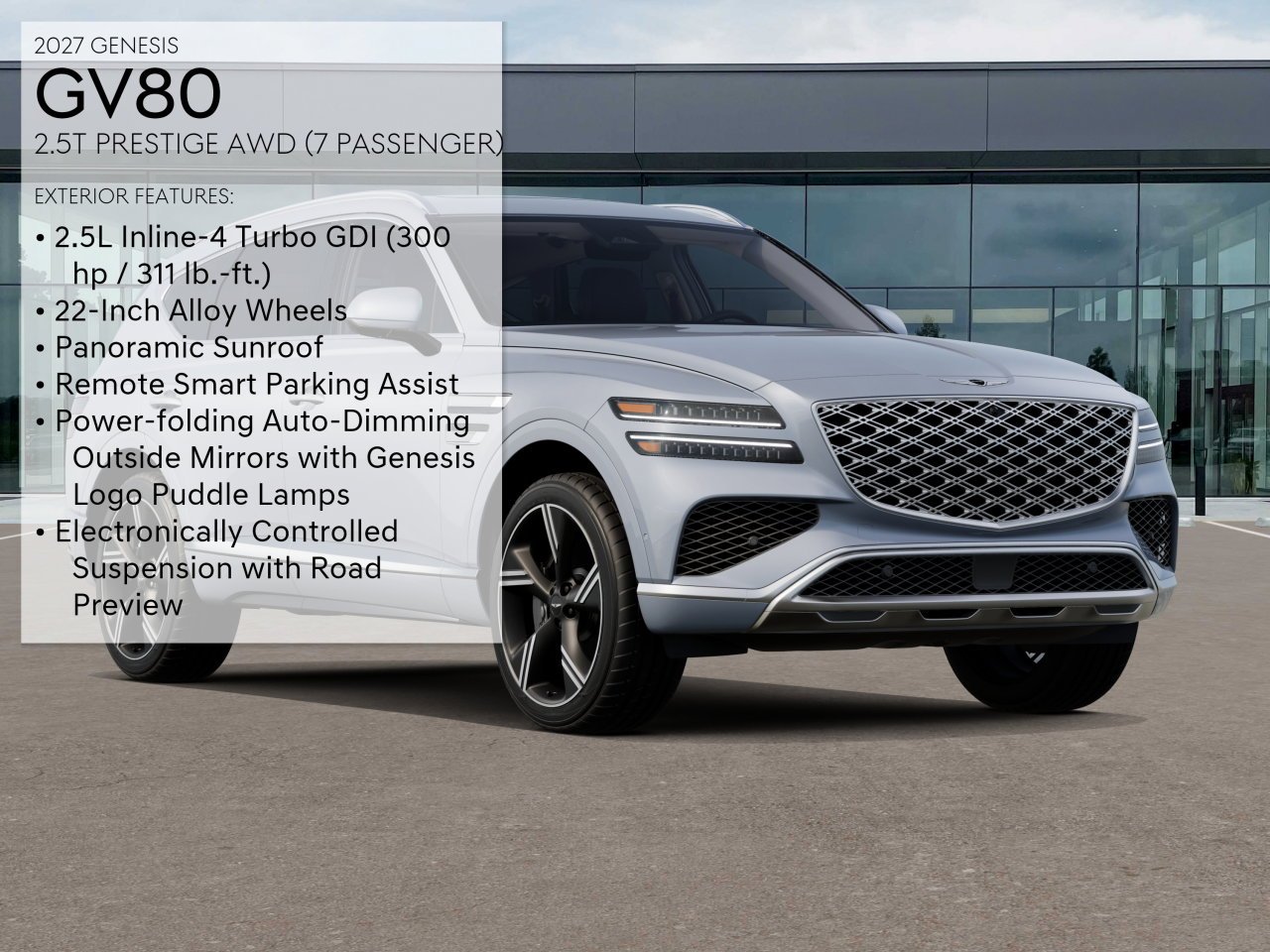 New 2027 Bering Blue Genesis 2.5T PRESTIGE image 3