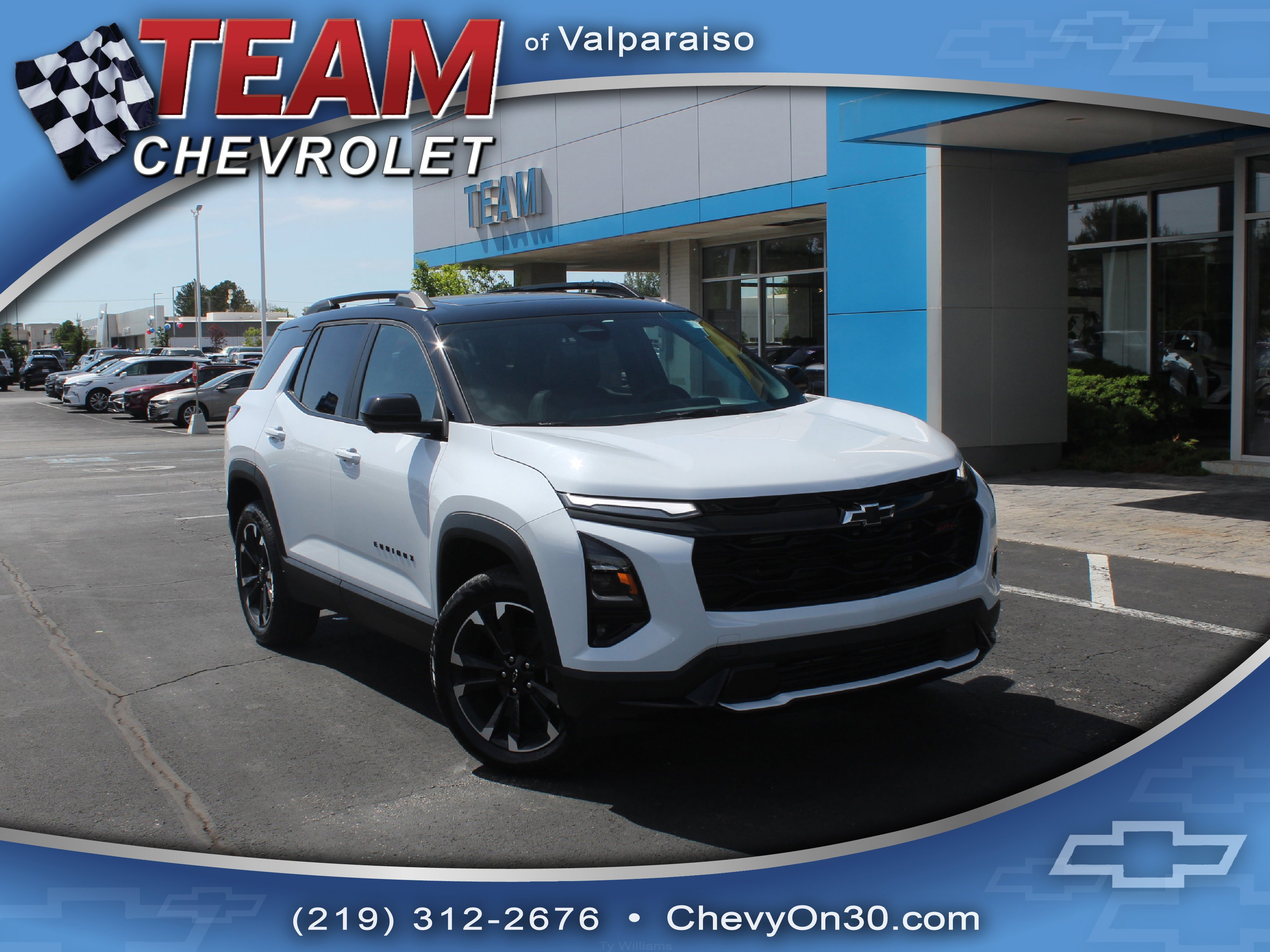 Polar White Tricoat 2026 Chevrolet Equinox RS AWD SUV / Crossover Four-Wheel Drive