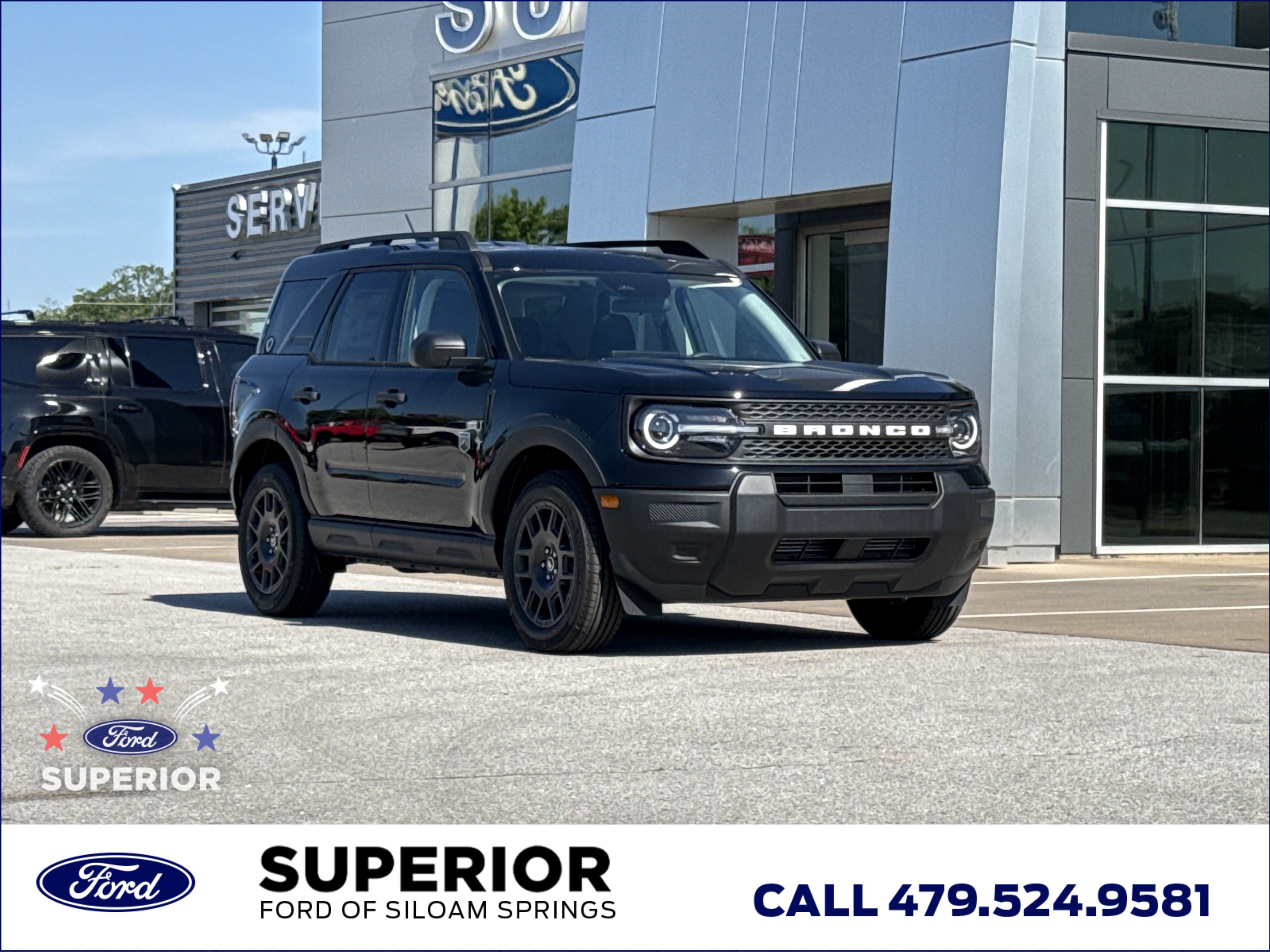 New 2026 Shadow Black Ford Big Bend 4WD image 1
