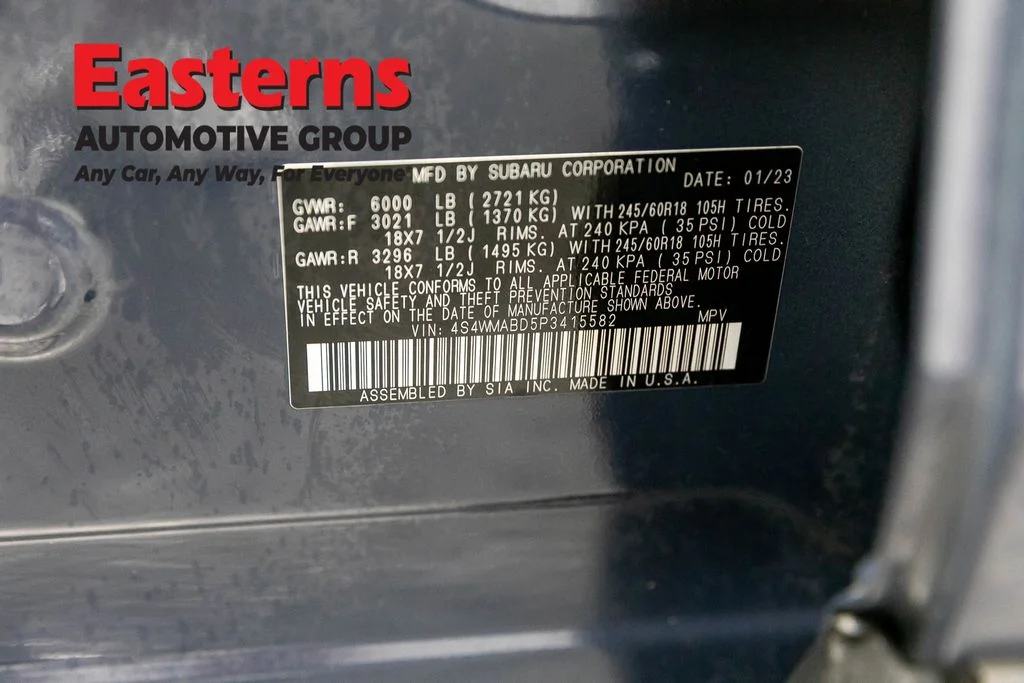 Used 2023 Blue Subaru Premium image 33