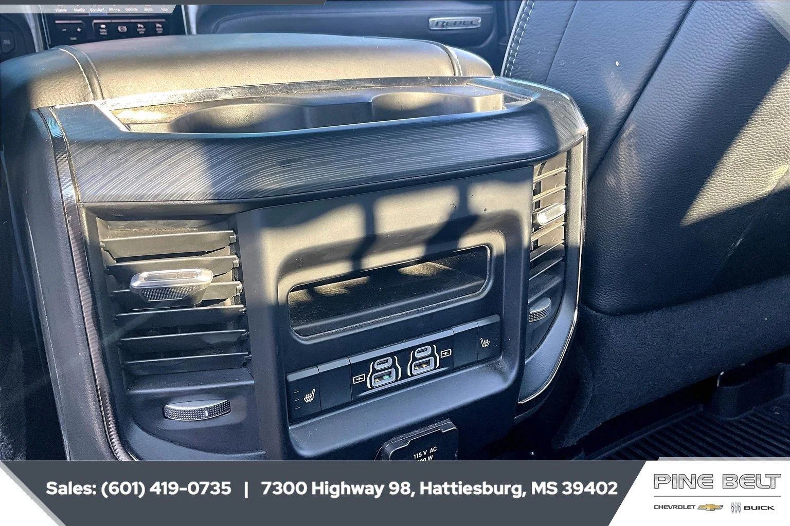 Used 2025 Granite Crystal Metallic Clearcoat Ram Rebel image 25