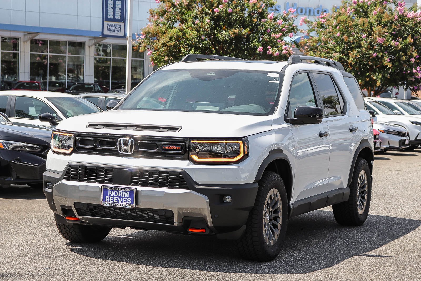 New 2026 Platinum White Pearl Honda TrailSport AWD image 3
