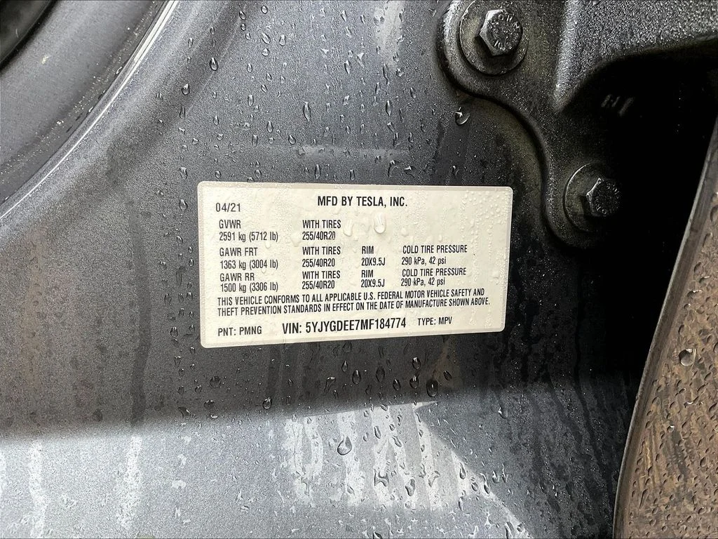 Used 2021 Green Tesla Long Range image 18